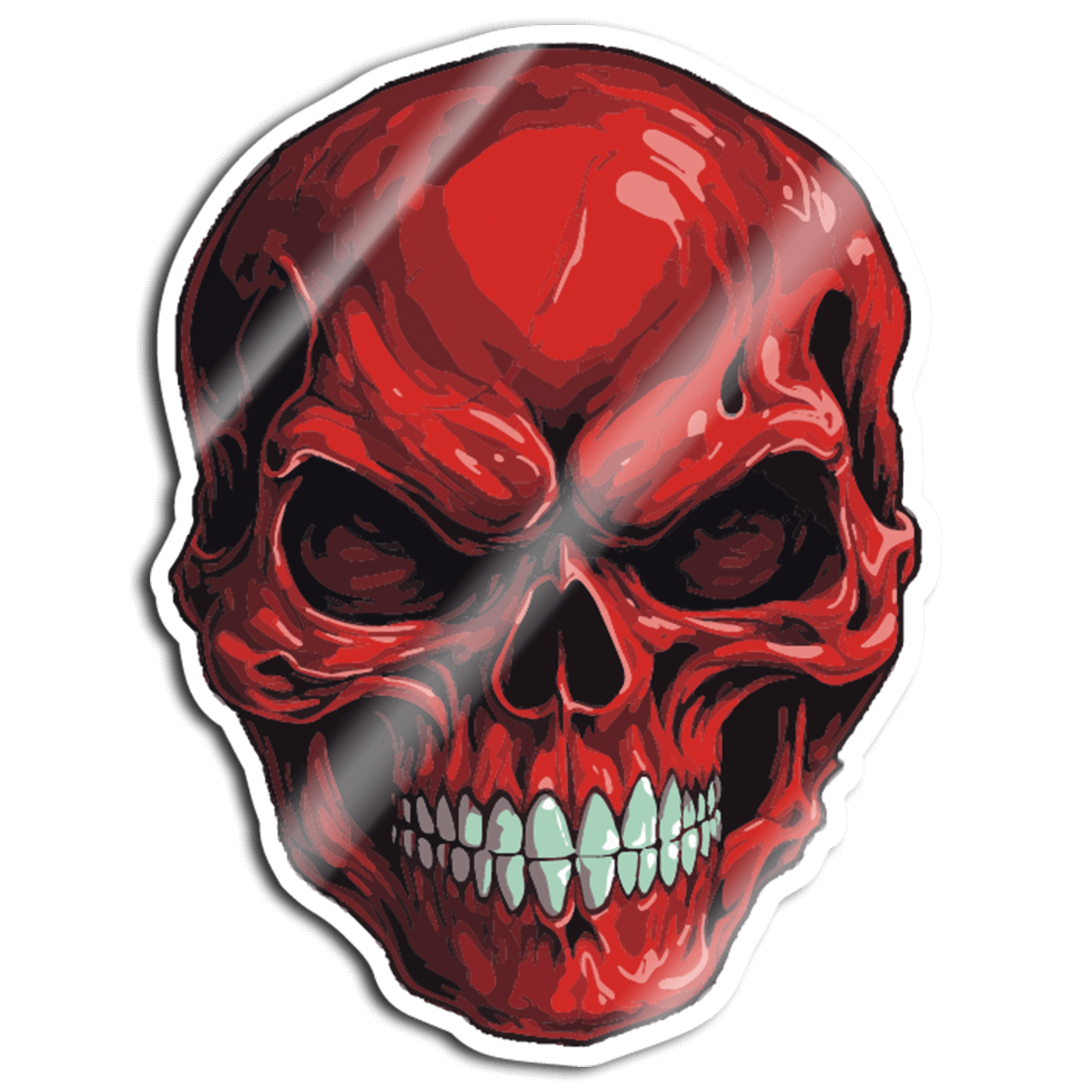 red-skull-sticker