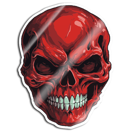 Red Skull - Sticker