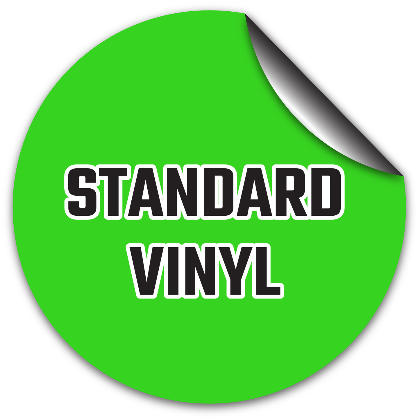 STANDARD VINYL STICKERS