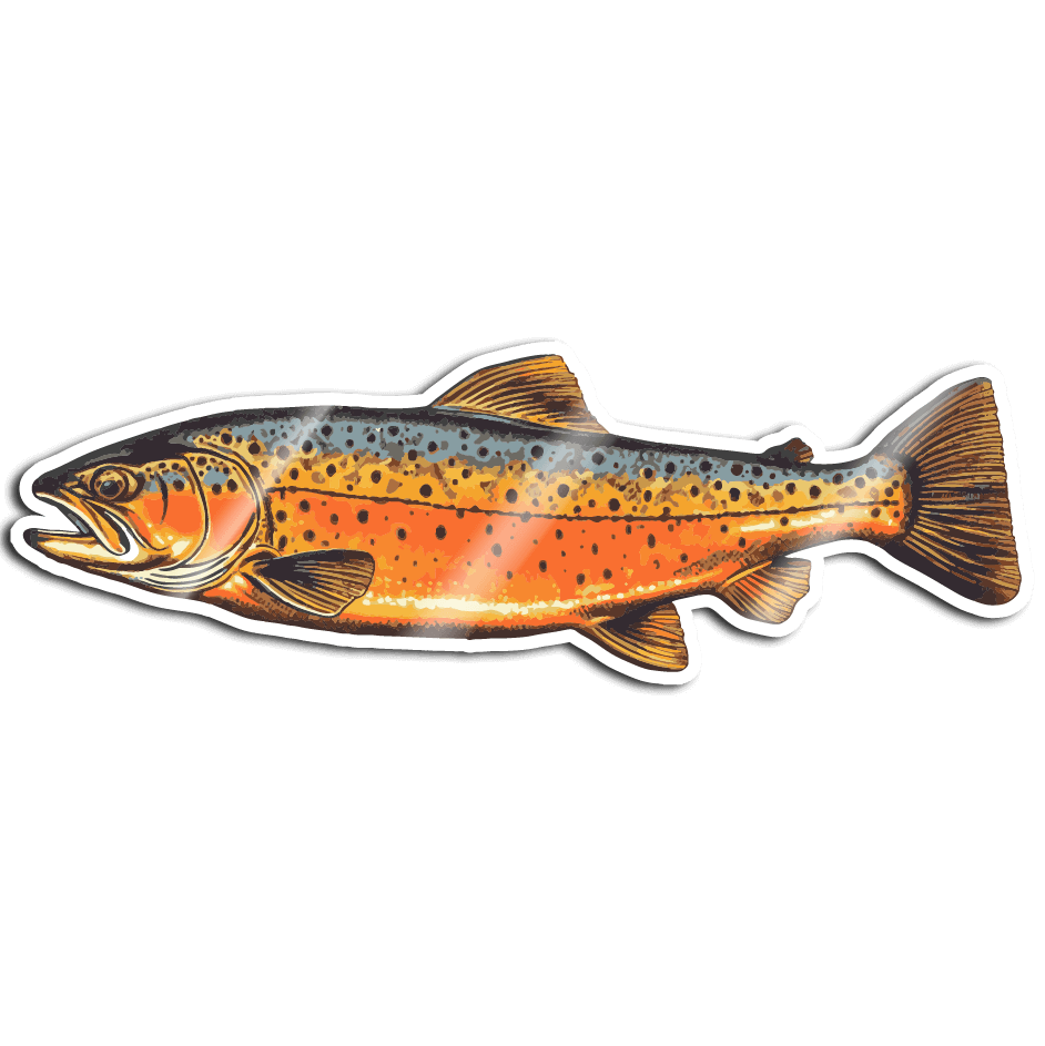 Trout #3  - Sticker