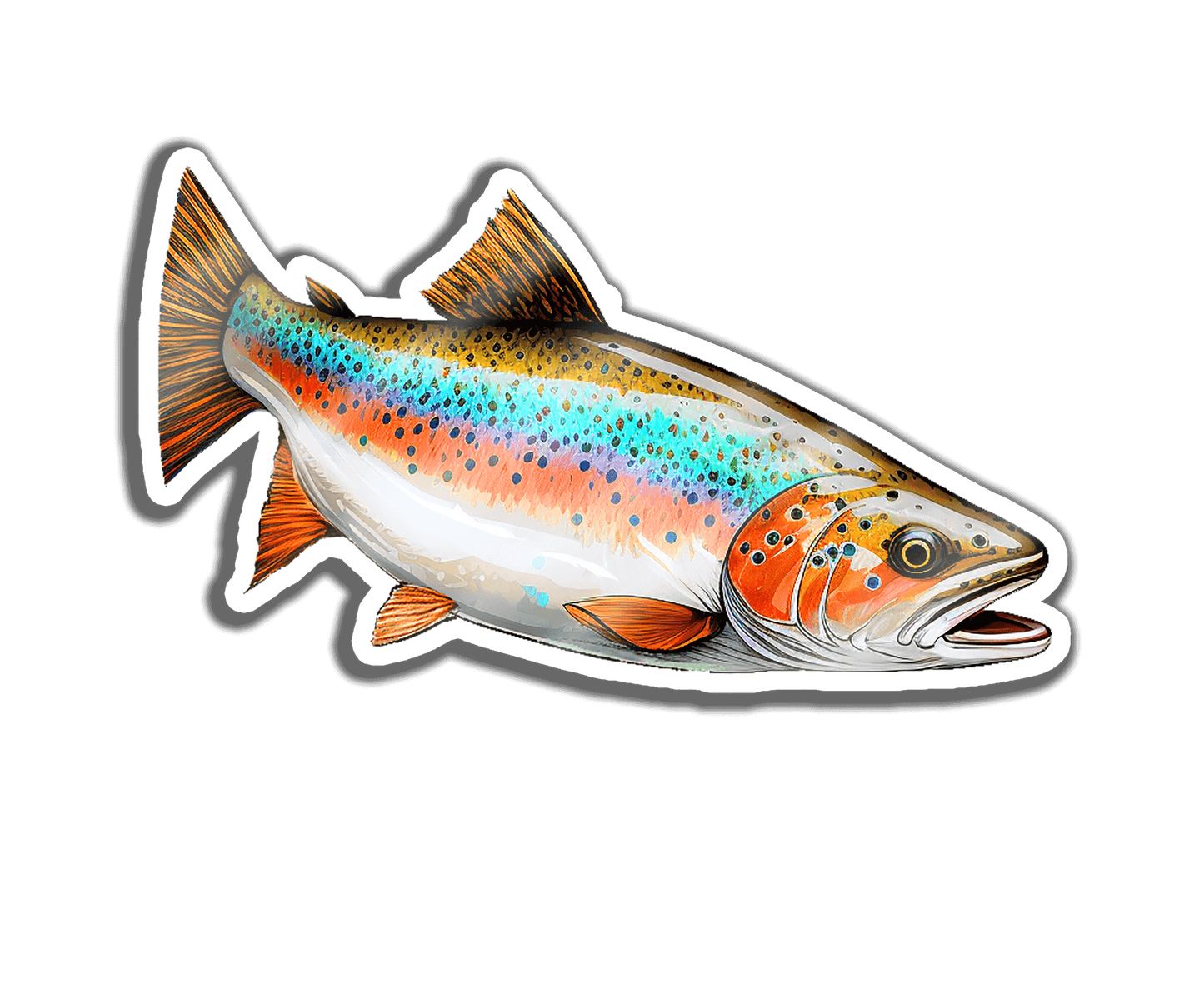 Trout 2 - Sticker