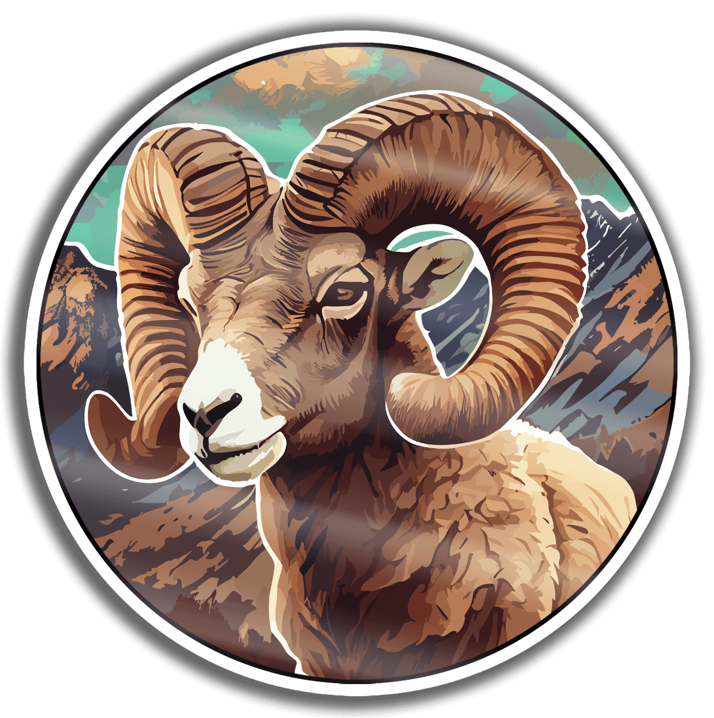 Bighorn #2 - Sticker